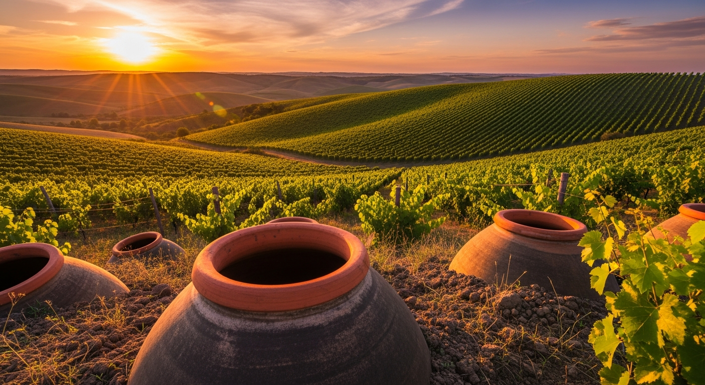 Vignoble géorgien