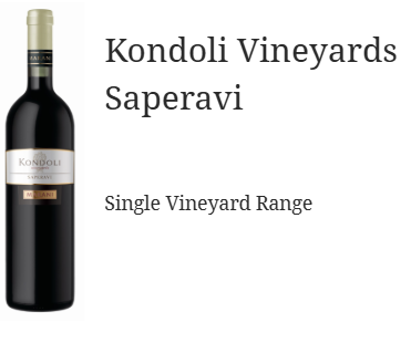 Vignobles Kondoli Saperavi