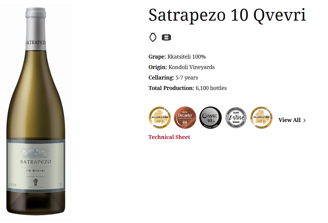 Satrapezo 10 Qvevri